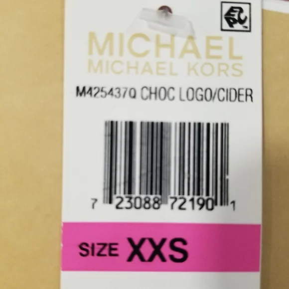 SOLD NWT! Michael Kors Reversible MK Logo Hooded Packable Puffer Jacket Size XXS - Picture 14 of 16